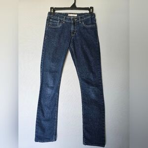 Levi's Boys Slim Dark Blue Jeans